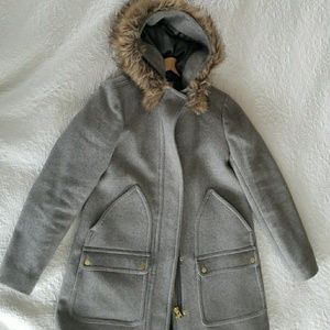 J.Crew wool parka